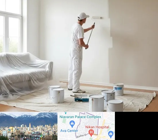 نقاشی ساختمان در آجودانیه