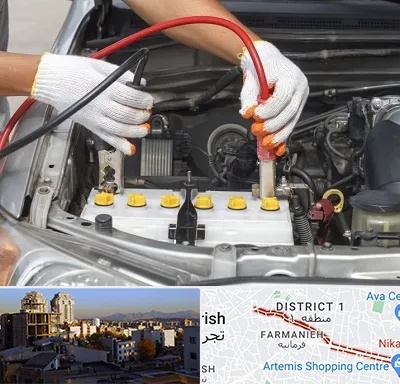 تعمیر برق خودرو در فرمانیه