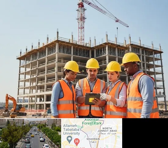 پیمانکار ساختمان در شهران