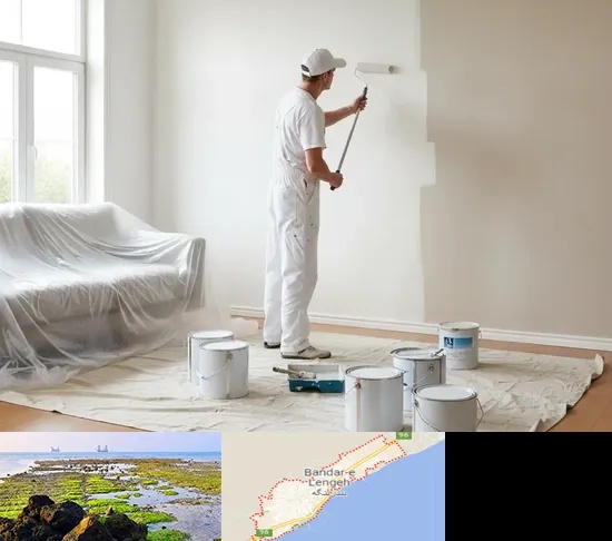 نقاشی ساختمان در بندرلنگه