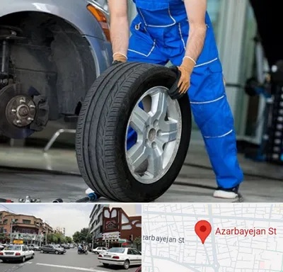 آپاراتی در خیابان آذربایجان