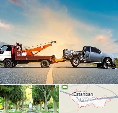 یدک کش شبانه روزی در استهبان
