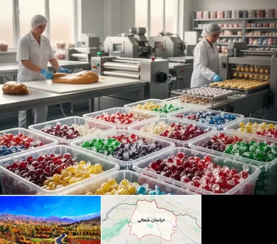 آبنبات پزی در خراسان شمالی