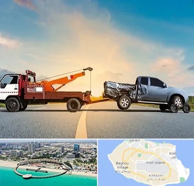 یدک کش شبانه روزی در کیش