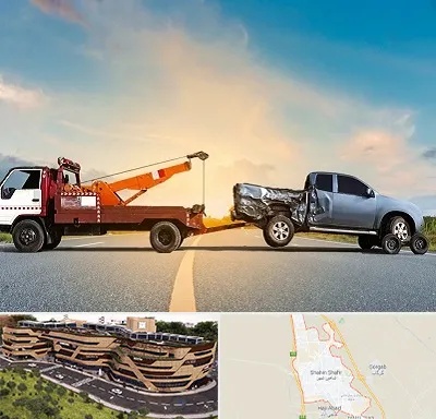 یدک کش شبانه روزی در شاهین شهر