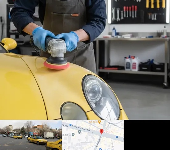 ساخت و ترمیم طلق چراغ خودرو در شهناز تبریز