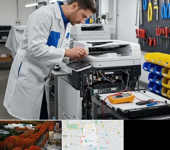 تعمیر پرینتر ریکو RICOH در منطقه 6 تهران