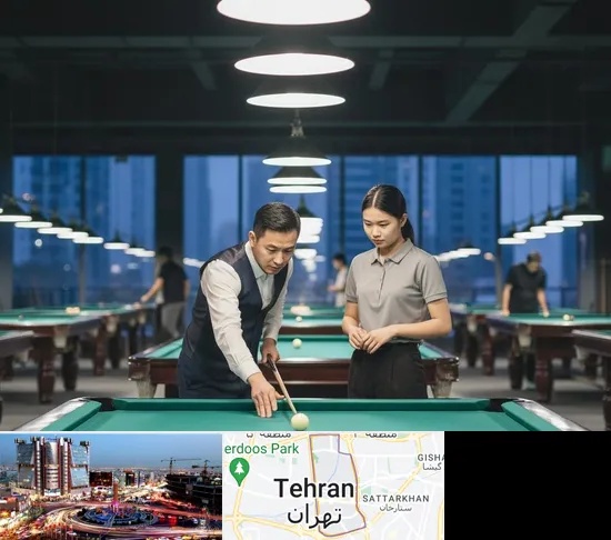 مربی بیلیارد در صادقیه
