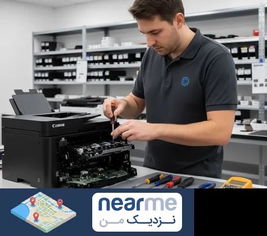 تعمیر پرینتر کانن CANON در نزدیک من