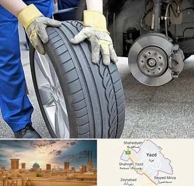 پنچرگیری در یزد
