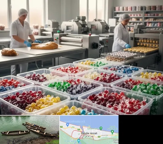 آبنبات پزی در بندر انزلی