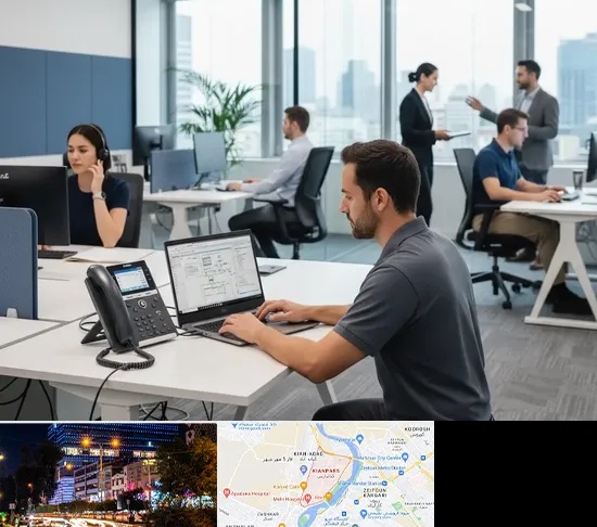 راه اندازی مرکز تلفن Voip در کیانپارس اهواز