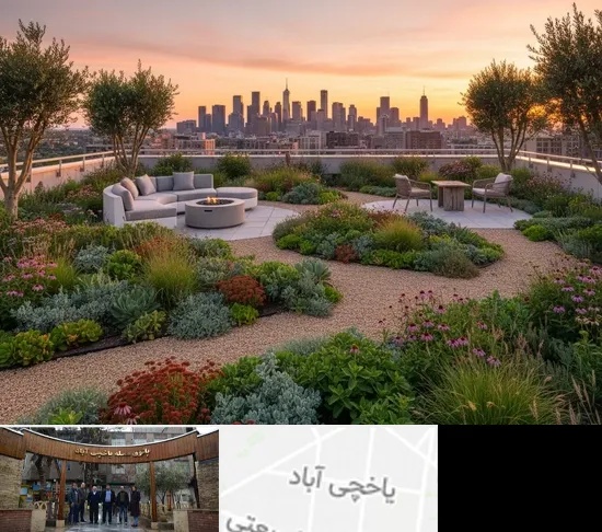 روف گاردن و بام سبز در یاخچی آباد