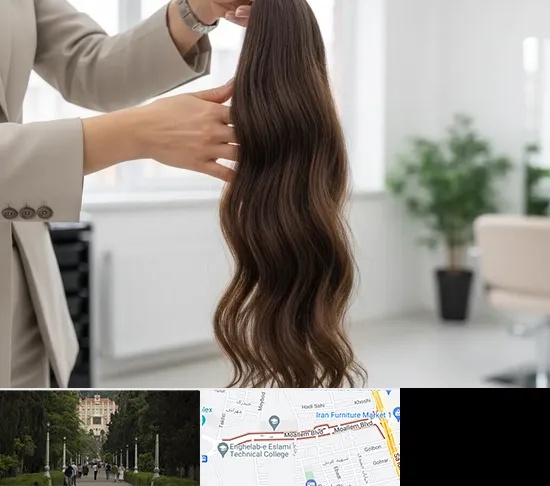 خریدار مو طبیعی در بلوار معلم رشت