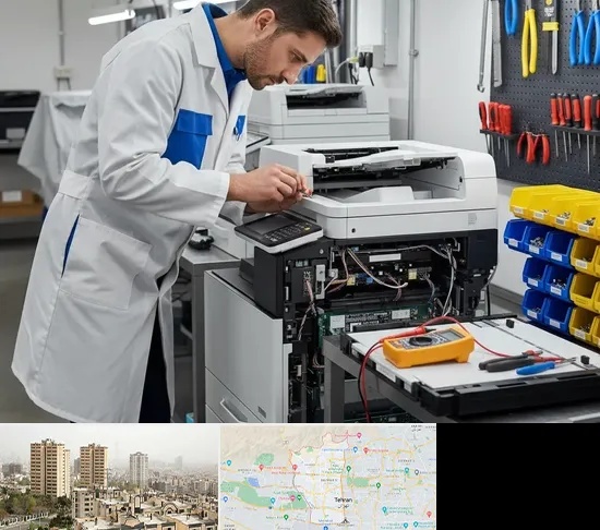 تعمیر پرینتر ریکو RICOH در منطقه 5 تهران