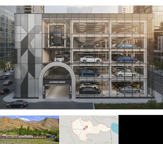 اجرا پارکینگ طبقاتی مکانیزه در خاش