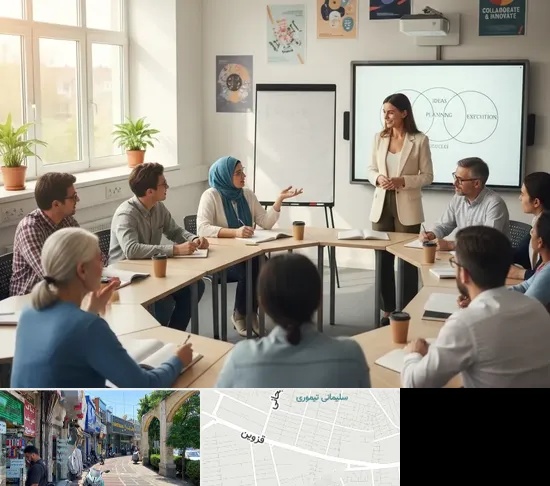 مدرسه بزرگسالان در خیابان قزوین