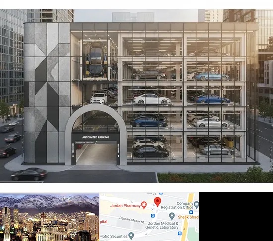 اجرا پارکینگ طبقاتی مکانیزه در جردن