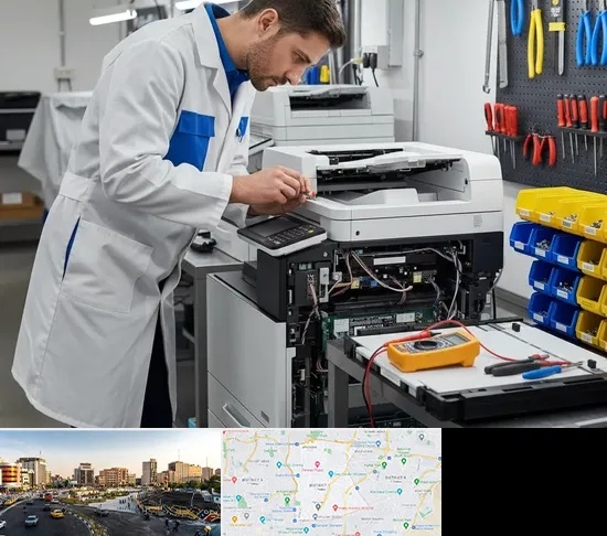 تعمیر پرینتر ریکو RICOH در منطقه 7 تهران