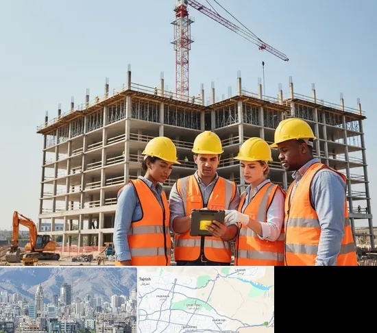 پیمانکار ساختمان در شمال شرق تهران