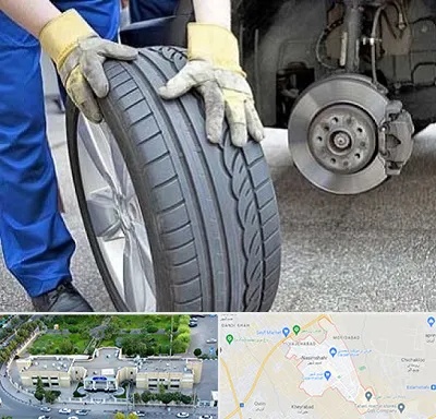 پنچرگیری در نسیم شهر