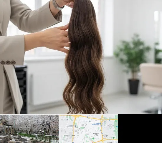 خریدار مو طبیعی در باغ فیض