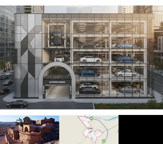 اجرا پارکینگ طبقاتی مکانیزه در قائن