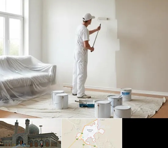 نقاشی ساختمان در شهرضا
