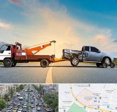 یدک کش شبانه روزی در گلشهر کرج