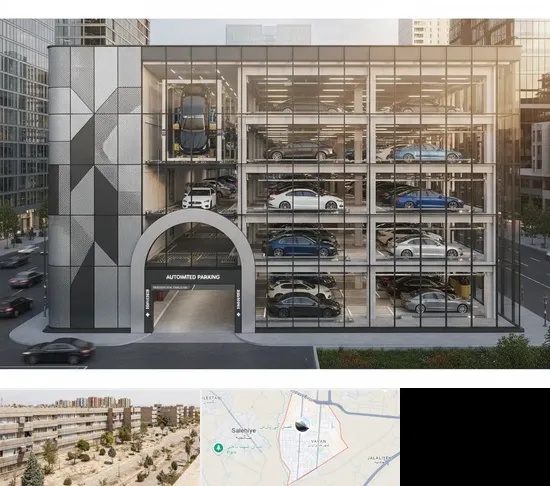 اجرا پارکینگ طبقاتی مکانیزه در واوان اسلامشهر