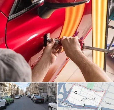 صافکاری با دستگاه مکش در مجیدیه شمالی