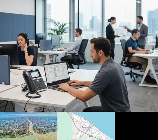 راه اندازی مرکز تلفن Voip در تنکابن