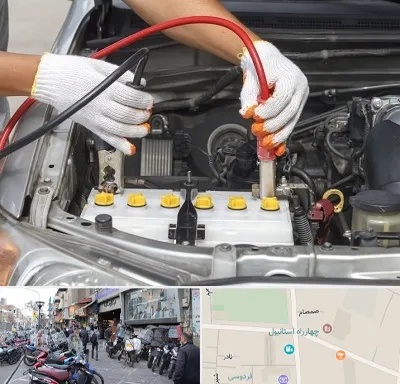 تعمیر برق خودرو در چهارراه استانبول