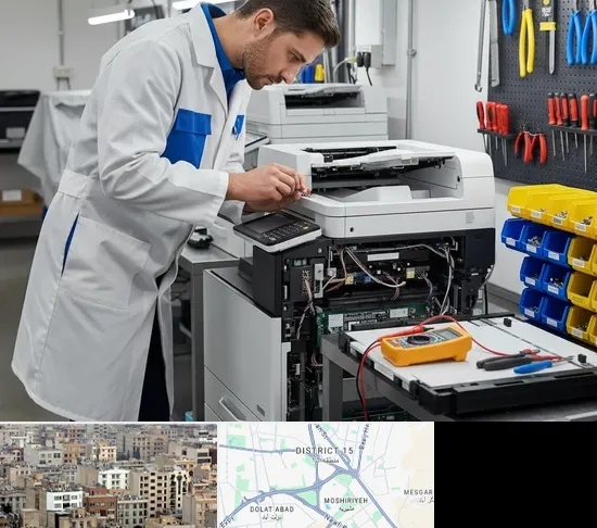 تعمیر پرینتر ریکو RICOH در جنوب شرق تهران