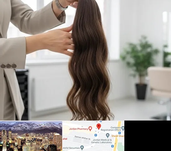 خریدار مو طبیعی در جردن
