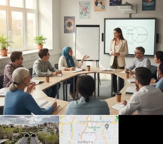 مدرسه بزرگسالان در یوسف آباد