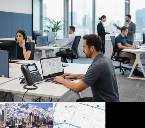 راه اندازی مرکز تلفن Voip در ازگل