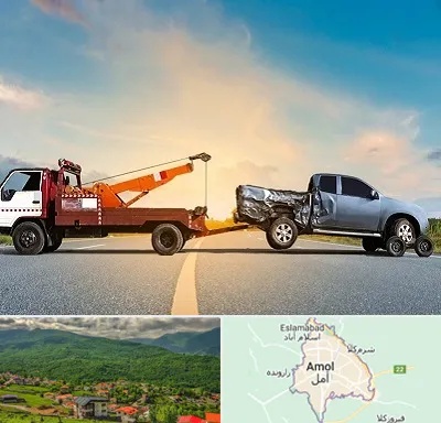 یدک کش شبانه روزی در آمل