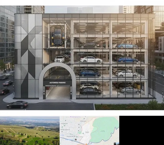 اجرا پارکینگ طبقاتی مکانیزه در سوهانک