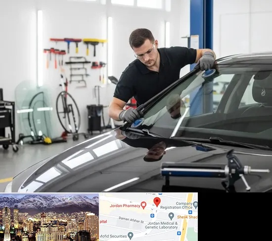 تعویض شیشه خودرو در جردن