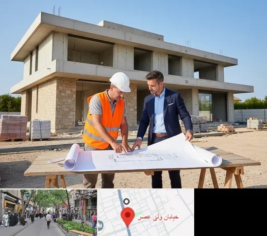 طراحی و ساخت ویلا در ولیعصر شهریار