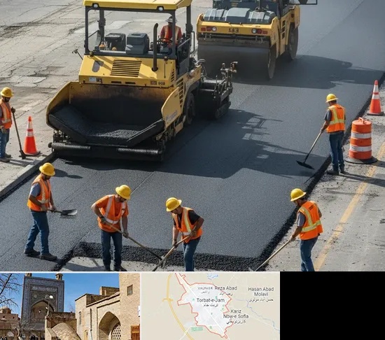 آسفالت کاری در تربت جام