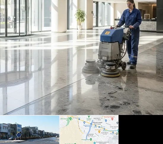 کفسابی و سنگسابی در شریعتی مشهد