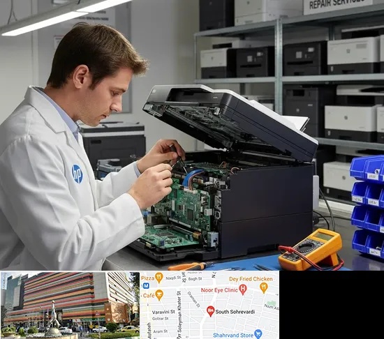 تعمیر پرینتر اچ پی HP در سهروردی