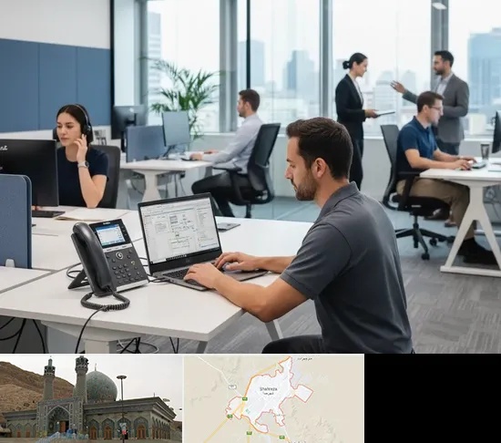 راه اندازی مرکز تلفن Voip در شهرضا