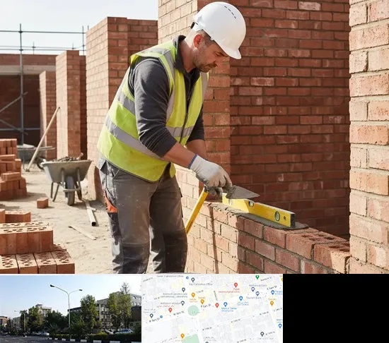دیوار چینی و دیوار کشی در میدان کاج