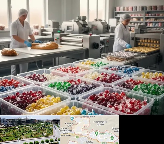 آبنبات پزی در پردیس