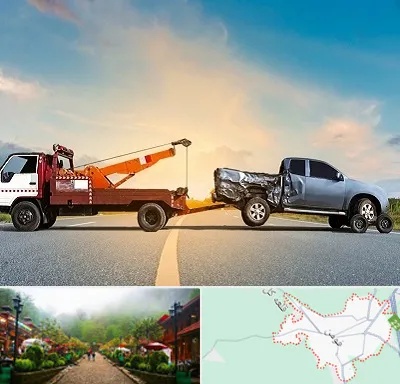 یدک کش شبانه روزی در فومن