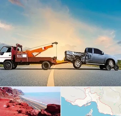 یدک کش شبانه روزی در هرمزگان