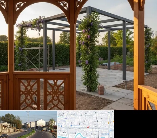 آلاچیق و پرگولا در ضیابری رشت